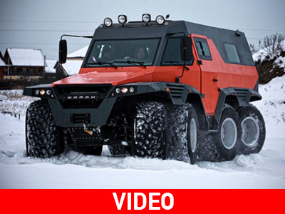 Αυτό είναι το απόλυτο όχημα για το χιόνι…